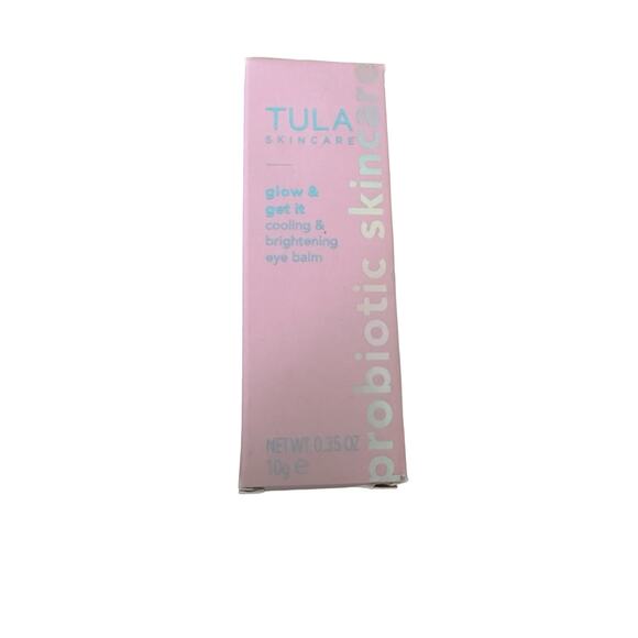 New TULA Skin Care Eye Balm Glow & Get It - Dark Circle Treatment 0.35 oz - Picture 2 of 5